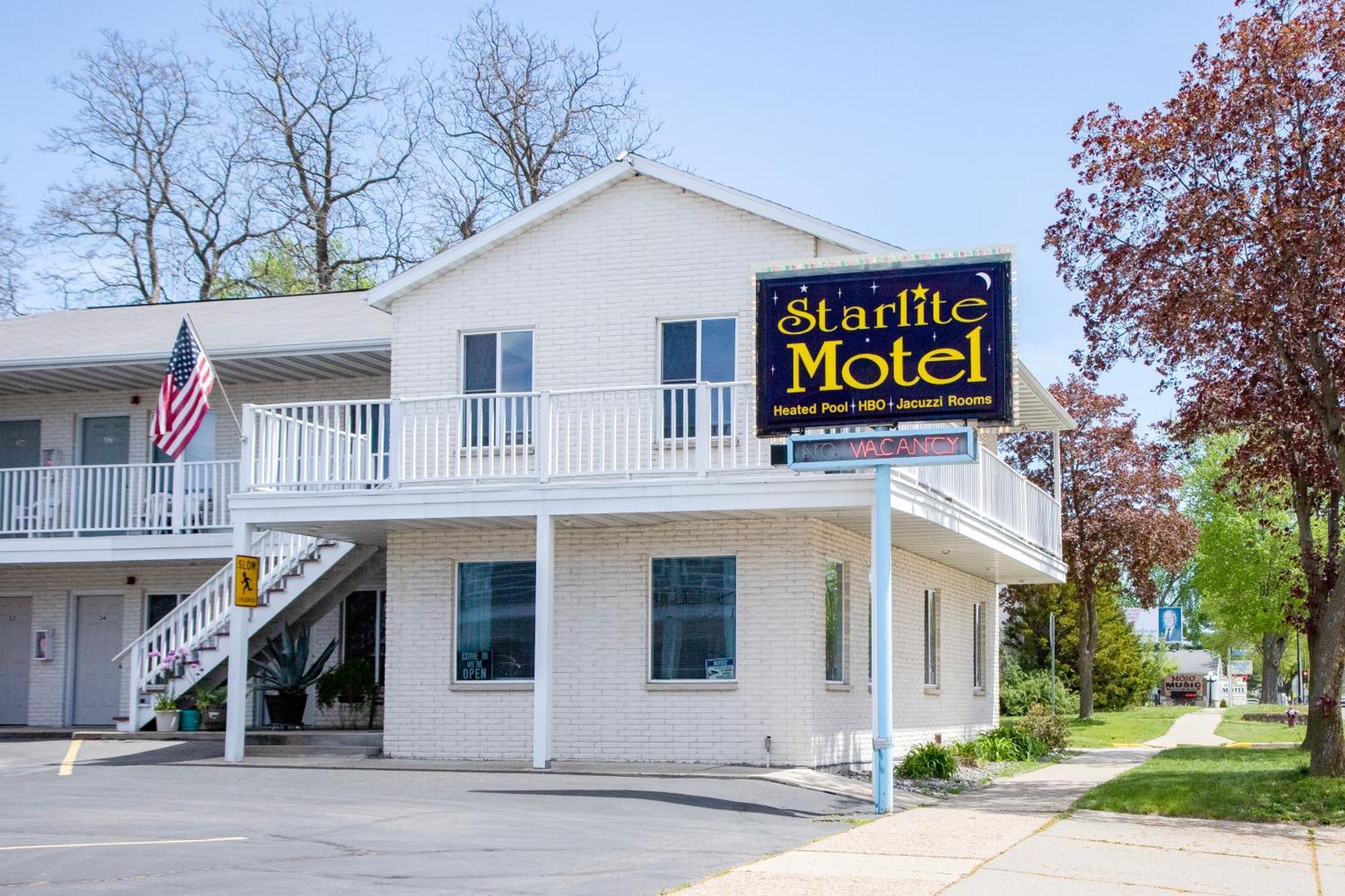 Starlite Motel Wisconsin Dells Exterior foto